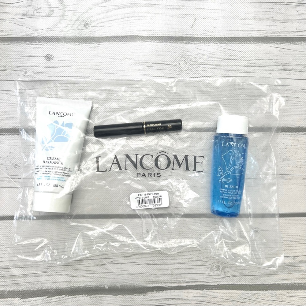 Lancome Crème Radiance Cleanser Bi-Facil Eye Makeup Remover Mascara Definicils